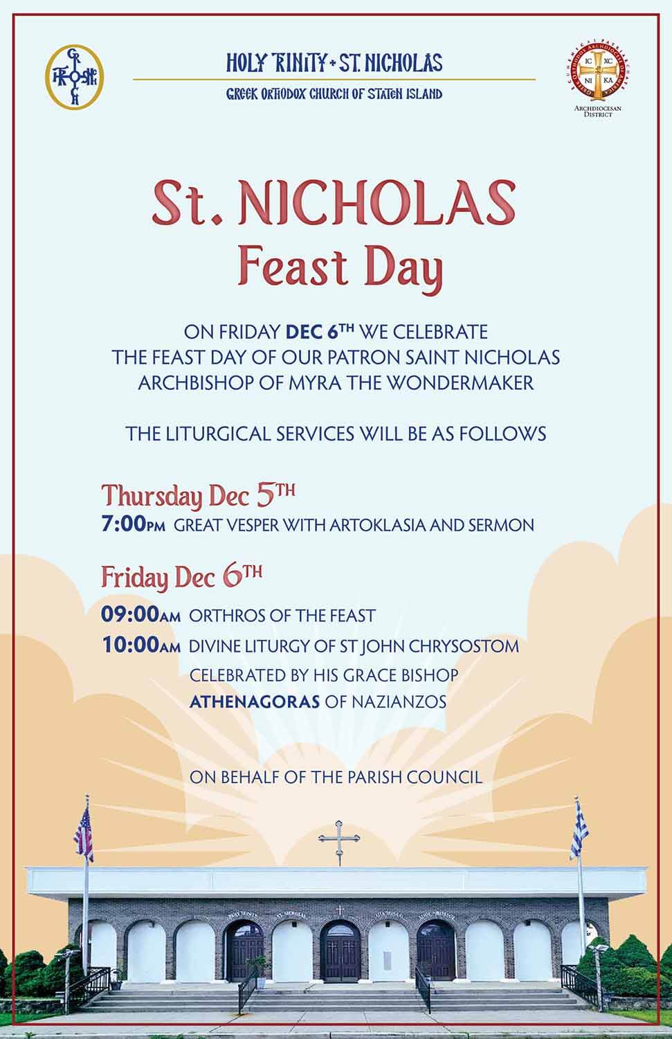 Dec 6th_St Nicholas Feast Day, 2024