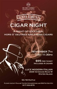 Nov 7th_Cigar Night