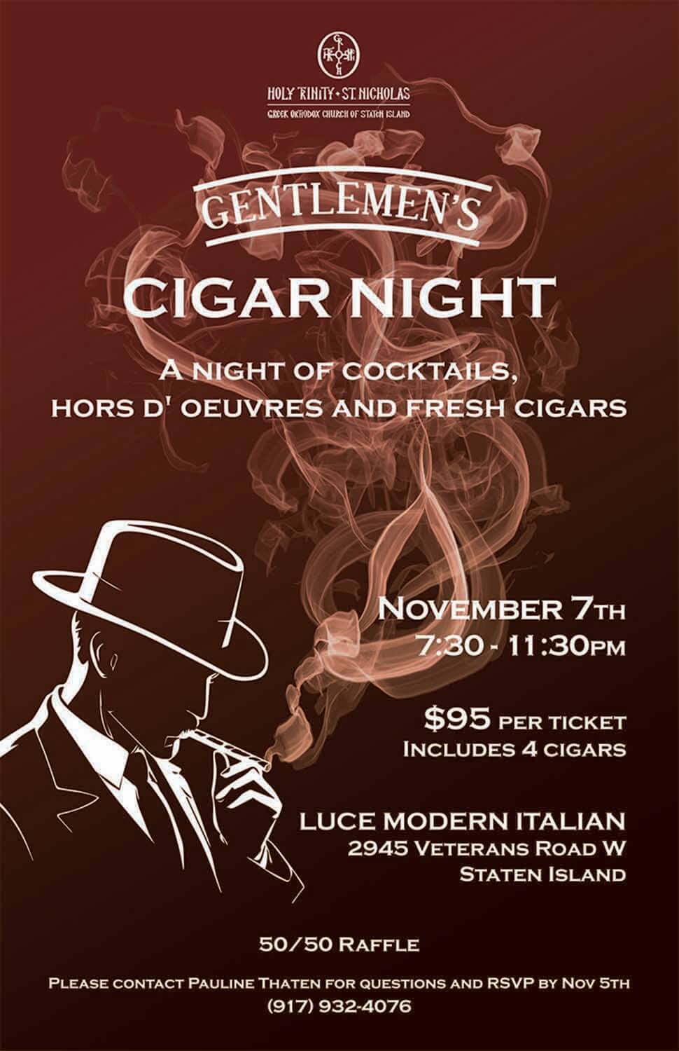 Nov 7th_Cigar Night