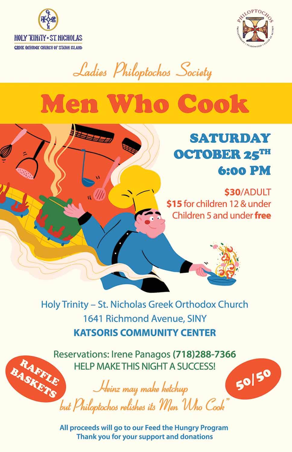 Men Who cook Poster