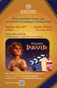 young david screenning