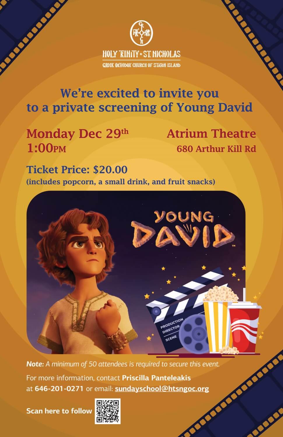 young david screenning