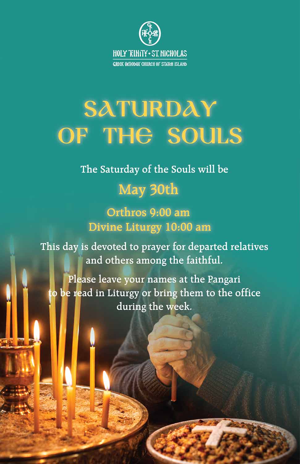 SATURDAY OF SOULS 30-05-2026